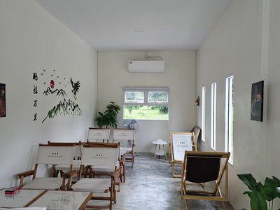 Clean and modern interior of a training zone